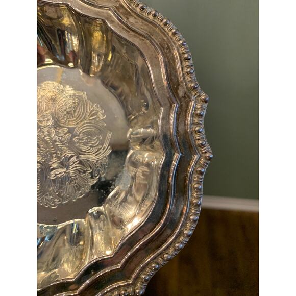Avon‎ Hudson Manor Collection Silverplated Dish Made in Italy - Picture 2 of 6